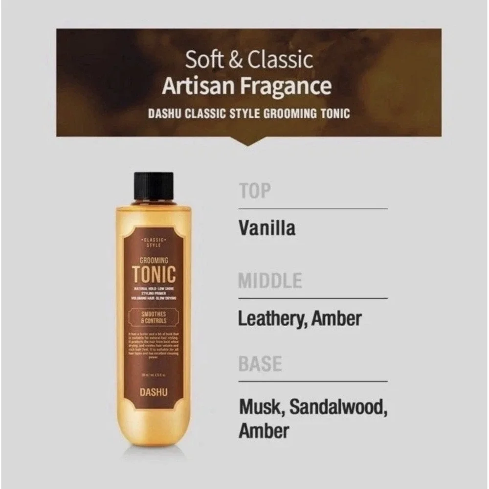 Dashu Classic‎ Volume Grooming Tonic Water Wax 200ml 6.76fl oz